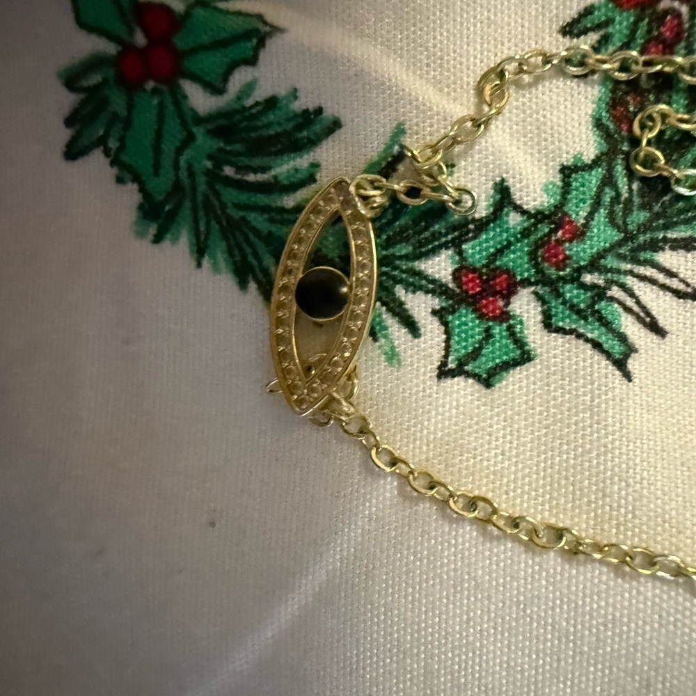 Elegant Gold and Black Women's evil eye set